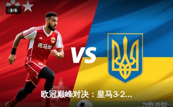 欧冠巅峰对决：皇马3-2逆转拜仁，本泽马加时绝杀率队晋级决赛 - 4